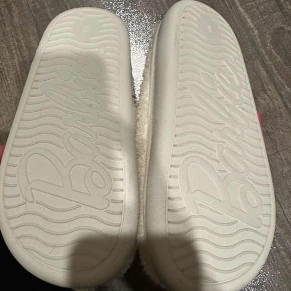 Barbie Women's Cozy X-Band and Open Toe Memory Foam Indoor Outdoor Sole.Size 5-6 - Picture 7 of 7